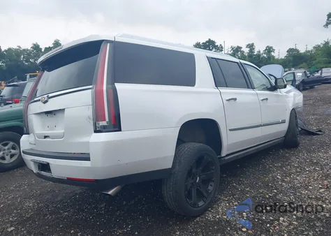 2020 Cadillac Escalade Esv 4Wd Platinum из США, поврежденный, VIN 1GYS4KKJ8LR285328
